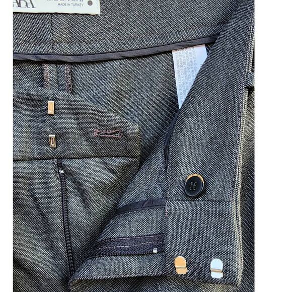 Zara Grey Jogger Style Pants Trousers 6 - Picture 9 of 12